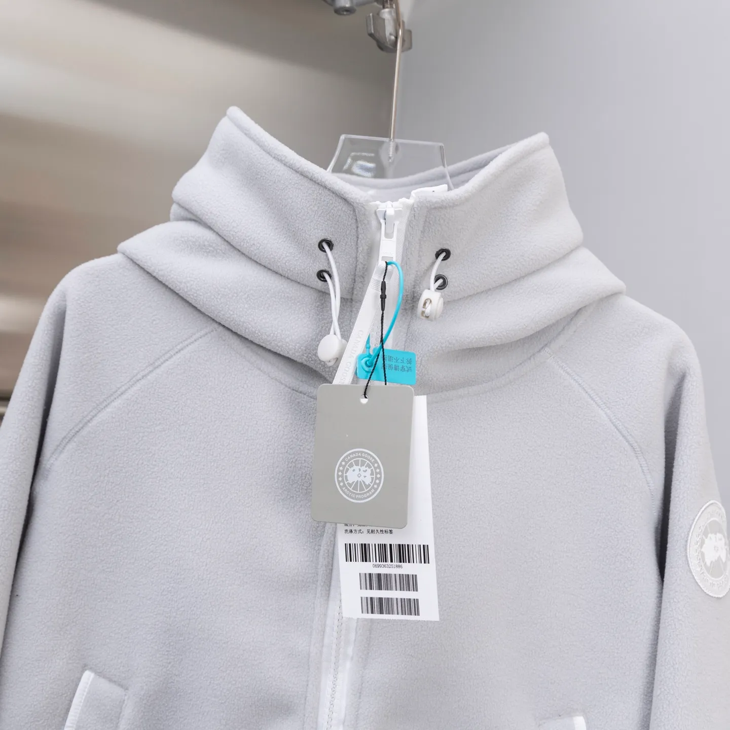 P570 2025 autumn and winter new style🆕High-end version Canada Goose cardigan sweater Chilliwack hooded wool fleece long-sleeved bomber jacket Kind Fleece wool fleece fabric Size: S M L XL